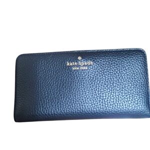 NWT Kate Spade Wallet – Black Leather